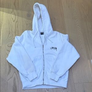 Stussy Classic White Hoodie